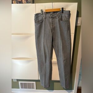 H&M Men's Classic Gray Straight Jeans
